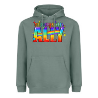 Always An Ally Pride Lgbtq Heavyweight Hoodie | Teevron