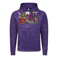 Cloud Purple RN Registered Nurse Mardi Gras Vintage Hoodie - LillyAllenDesigns