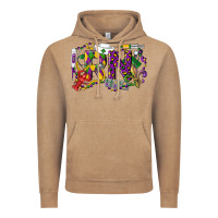 Vintage Coffee RN Registered Nurse Mardi Gras Vintage Hoodie - LillyAllenDesigns