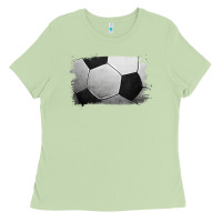 Matcha soccer brushstroke Ladies Tee - Jasminsmagicworld
