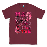 Burgundy in october we wear pink Classic Tee - LillyAllenDesigns
