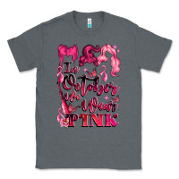Charcoal Heather in october we wear pink Classic Tee - LillyAllenDesigns