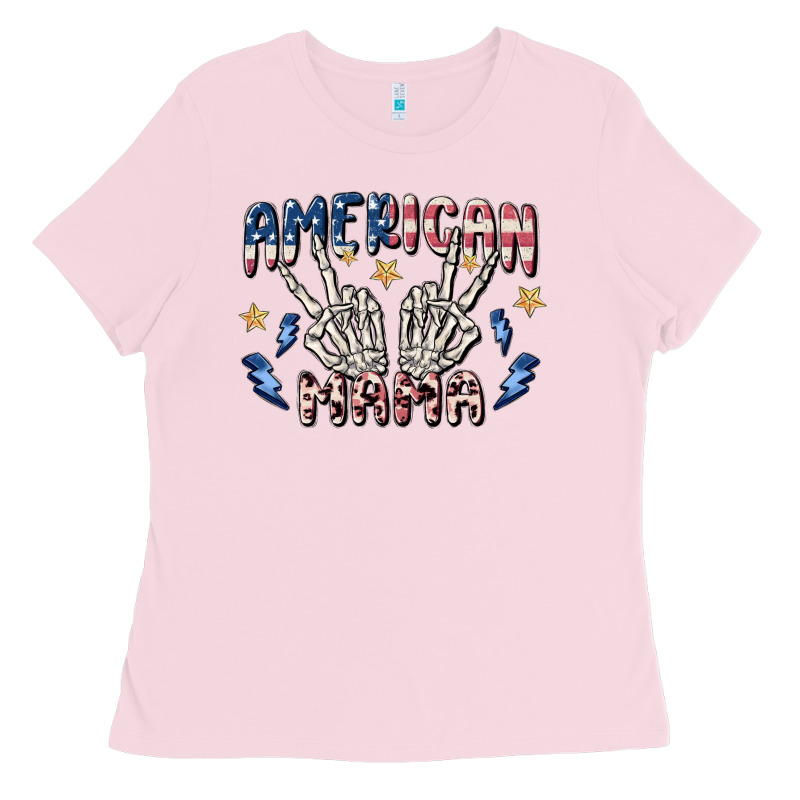 American Mama Ladies Tee by MaliasSmallBusiness | Teevron