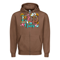 Chestnut labor and delivery nurse Zipper Hoodie - OliviaCreatesArt