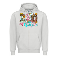 Dove Grey labor and delivery nurse Zipper Hoodie - OliviaCreatesArt