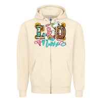 Sandshell labor and delivery nurse Zipper Hoodie - OliviaCreatesArt
