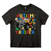 Asphalt autism crusher Heavy Core Tee - MaliasSmallBusiness