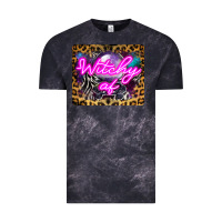 Cloud Black Witchy Af Crystal Ball Vintage Tee - LillyAllenDesigns