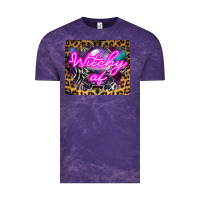 Cloud Purple Witchy Af Crystal Ball Vintage Tee - LillyAllenDesigns