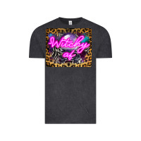 Witchy Af Crystal Ball Vintage Tee | Teevron