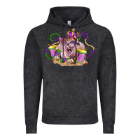 Mardi Gras Pig Vintage Hoodie | Teevron