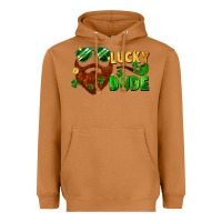 Meerkat lucky dude saint patrick's bearded man Heavyweight Hoodie - FaDigitalArtStudio