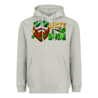 Moon Dust lucky dude saint patrick's bearded man Heavyweight Hoodie - FaDigitalArtStudio