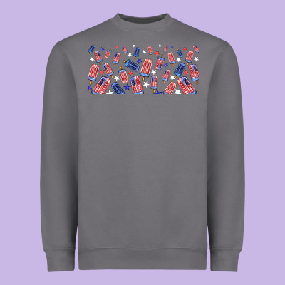 American Popsicle Heavyweight Sweatshirt Designed By Tumblerdesignbyshophia