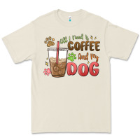 Bone all i need is coffee and my dog Premium Tee - MaliasSmallBusiness