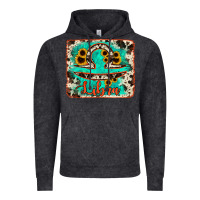 Vintage Black libra turquoise cowhide Vintage Hoodie - RanaPortraitStore