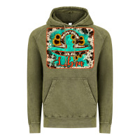 Vintage Olive libra turquoise cowhide Vintage Hoodie - RanaPortraitStore