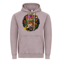 Vintage Zinc Mardi Gras red Angus Vintage Hoodie - LillyAllenDesigns
