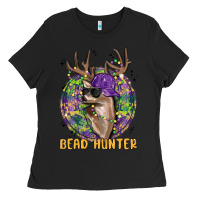 Black bead hunter Ladies Tee - MaliasSmallBusiness