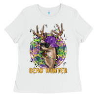 White bead hunter Ladies Tee - MaliasSmallBusiness