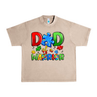 French Oak dad of a warrior Urban Heavy Tee - Artiststas