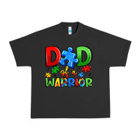 Pigment Black dad of a warrior Urban Heavy Tee - Artiststas