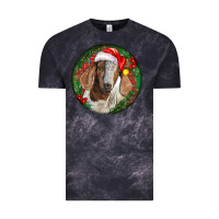 Cloud Black Boer Goat Christmas Vintage Tee - LillyAllenDesigns