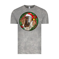 Cloud Rock Boer Goat Christmas Vintage Tee - LillyAllenDesigns