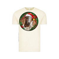 Vintage Arctic Boer Goat Christmas Vintage Tee - LillyAllenDesigns