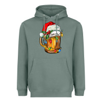 Sage christmas beer Heavyweight Hoodie - FaDigitalArtStudio
