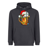 Smoke christmas beer Heavyweight Hoodie - FaDigitalArtStudio