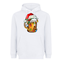 White christmas beer Heavyweight Hoodie - FaDigitalArtStudio