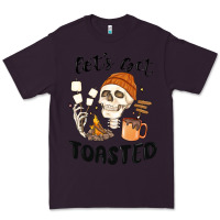 Plum let's get toasted camping Premium Tee - MaliasSmallBusiness