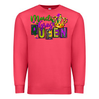 Cardinal mardi gras queen Premium Sweatshirt - FaDigitalArtStudio