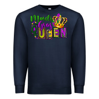 Navy mardi gras queen Premium Sweatshirt - FaDigitalArtStudio