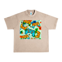French Oak gaming controller Urban Heavy Tee - JahusDesignShop