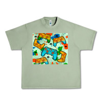 Oil Green gaming controller Urban Heavy Tee - JahusDesignShop