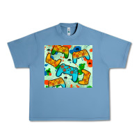 Pebble Blue gaming controller Urban Heavy Tee - JahusDesignShop