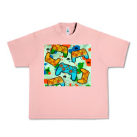 Salmon gaming controller Urban Heavy Tee - JahusDesignShop