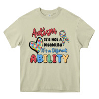 Mossy autism it's not a disability it's a different abil Heavy Core Tee - MaliasSmallBusiness