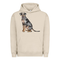 Pigment French Oak catahoula leopard dog Urban Hoodie - LillyAllenDesigns