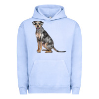 Pigment Grape Ice catahoula leopard dog Urban Hoodie - LillyAllenDesigns