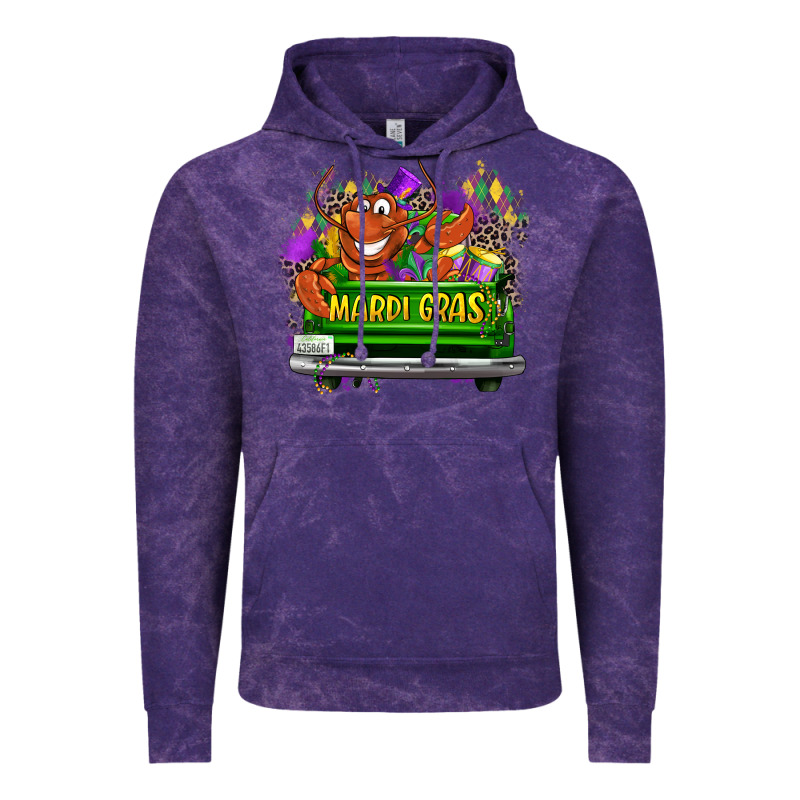 Mardi Gras Truck Vintage Hoodie by LillyAllenDesigns | Teevron