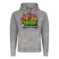 Cloud Rock Mardi Gras truck Vintage Hoodie - LillyAllenDesigns