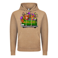 Vintage Coffee Mardi Gras truck Vintage Hoodie - LillyAllenDesigns