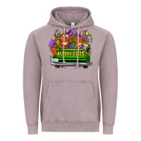 Vintage Zinc Mardi Gras truck Vintage Hoodie - LillyAllenDesigns
