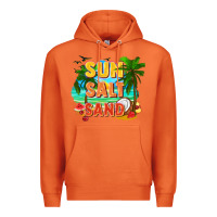 Carrot Sun salt sand Premium Hoodie - FaDigitalArtStudio
