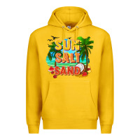 Lemon Sun salt sand Premium Hoodie - FaDigitalArtStudio