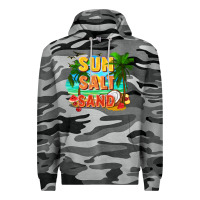 Slate Camo Sun salt sand Premium Hoodie - FaDigitalArtStudio