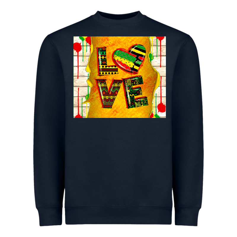 Juneteenth Love Heavyweight Sweatshirt by TumblerDesignByShophia | Teevron